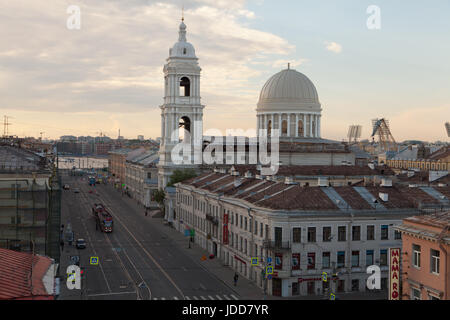 Church of St. Catherine, Saint Petersburg, Russia. Stock Photo