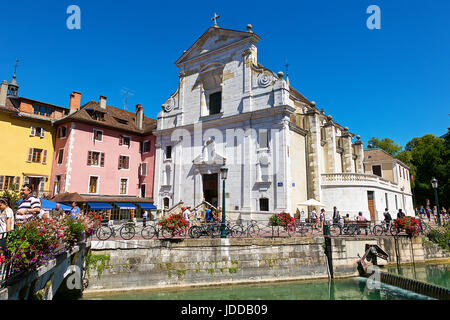 Church of St. Francis de Sales, Annecy, France Stock Photo