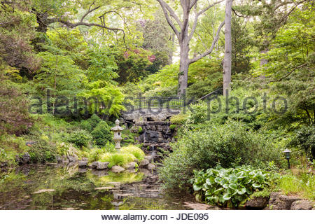 Hillside Gardens in High Park in Toronto Ontario Canada Stock Photo