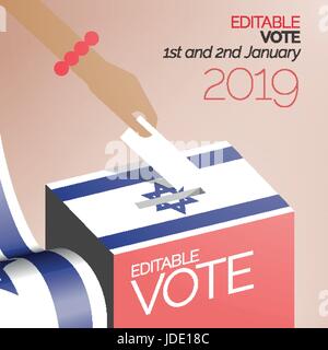 Election Voting Box in Stock Vector