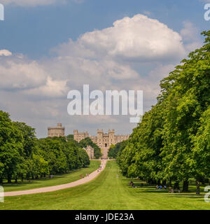 Windsor Castle, Windsor, Greater London, England Stock Photo