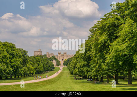Windsor Castle, Windsor, Greater London, England Stock Photo