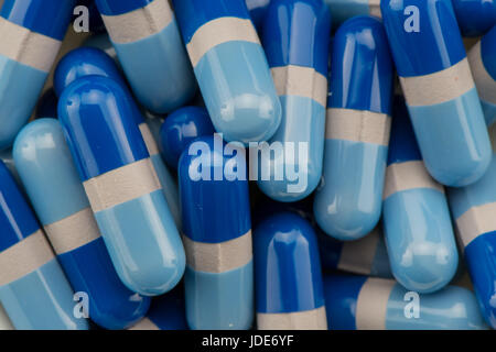 Close Up of Acetaminophen Gelcaps Background Image Stock Photo