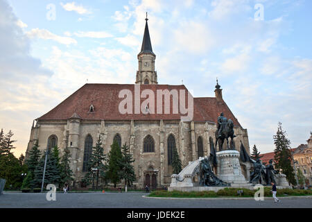 St. Michael's Church, Cluj- Napoca, Romania Stock Photo