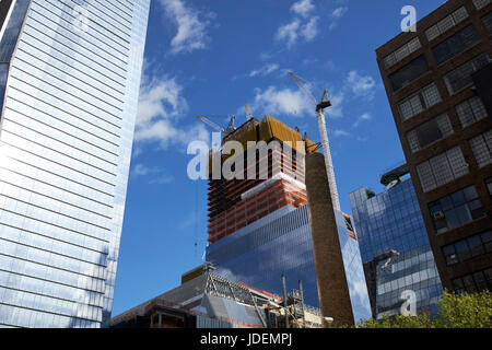 hudson yards urban renewal project featuring 10 hudson yards New York City USA Stock Photo