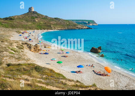 San Giovanni di Sinis beach, Oristano, Sardinia, Italy Stock Photo