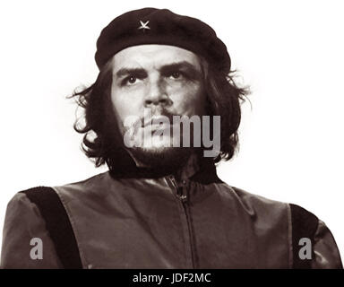 Iconic photograph of Marxist revolutionary Che Guevara taken by Korda (Alberto Díaz Gutiérrez) on March 5, 1960 in Havana, Cuba. Stock Photo