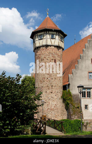 Germany, Hessen, Michel's town, thief's storm, Deutschland,Hessen,Michelstadt,Diebsturm Stock Photo