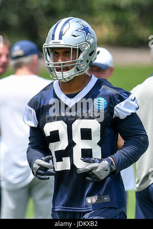 June 14th, 2017: .Dallas Cowboys fullback Rod Smith (45) .during an NFL  minicamp at The Star in Frisco, TX.Manny Flores/Cal Sport Media Stock Photo  - Alamy