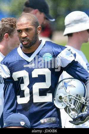 June 14th, 2017: .Dallas Cowboys cornerback Orlando Scandrick (32).during an NFL minicamp at The Star in Frisco, TX.Manny Flores/Cal Sport Media Stock Photo