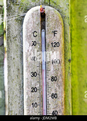 Thermometer for air temperature measurement Stock Photo - Alamy