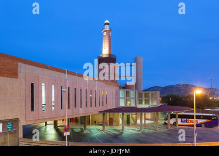 Cartagena, Spain - May 17, 2017: Central bus station in the city of Cartagena, region of Murcia, Spain Stock Photo