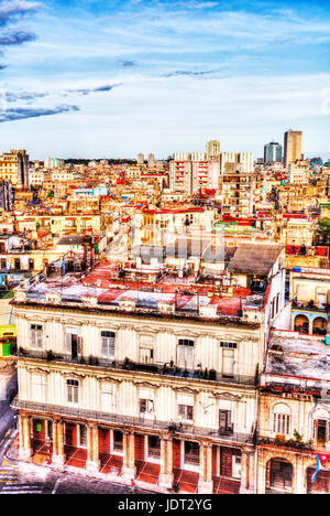 Havana city, Havana, Havana Cuba, Havana rooftops, Havana Vista, Havana buildings, Cuban, Havana, havana, Old Havana, Habana Vieja, old town Stock Photo