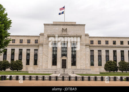 US Federal Reserve building, WashingtonDC, USA Stock Photo