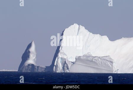 Iceberg in the Southern Ocean, 180 miles north of East Antarctica, Antarctica Stock Photo