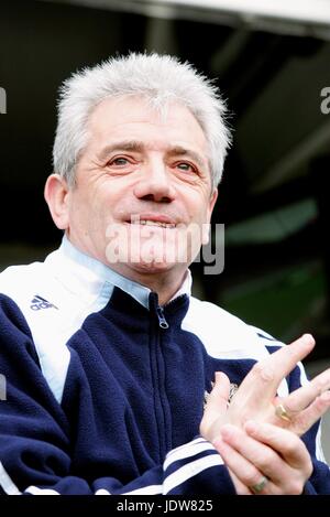 KEVIN KEEGAN NEWCASTLE UNITED FC MANAGER ST JAMES PARK NEWCASTLE ENGLAND 03 February 2008 Stock Photo