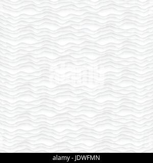 White texture. abstract pattern seamless. wave wavy geometric modern. interior wall design on white background vector illustration Stock Vector