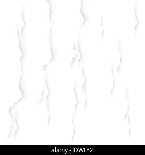 White texture. abstract pattern seamless.  cracks wall peeling. geometric modern. interior wall design on white background vector illustration Stock Vector