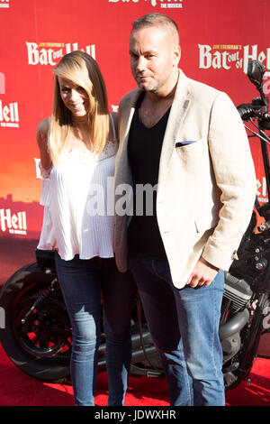 Liz McClarnon at Bat Out of Hell - The Musical, Press Night at the London Coliseum - 20 June 2017 Stock Photo