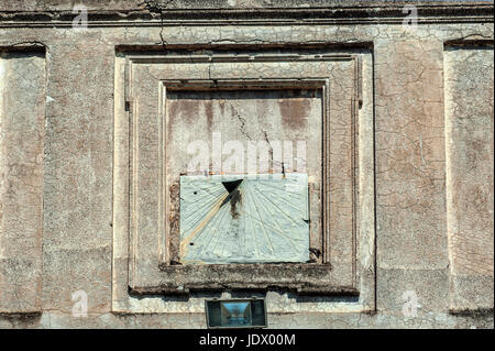 Gran priorato di Roma del sovrano militare ordine di Malta, briefely Gran priorato di Roma: the courtyard behind the Church Santa Maria del Priorato, Rome, Italy Stock Photo