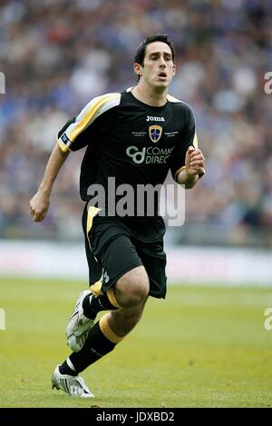 PETER WHITTINGHAM CARDIFF CITY FC WEMBLEY STADIUM LONDON ENGLAND 17 May 2008 Stock Photo