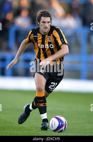 SAM RICKETTS HULL CITY FC SALTERGATE CHESTERFIELD ENGLAND 22 July 2008 Stock Photo