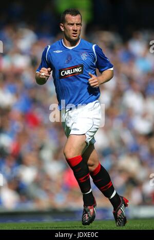 CHARLIE ADAM GLASGOW RANGERS FC IBROX  GLASGOW SCOTLAND 02 August 2008 Stock Photo