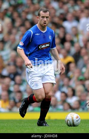 CHARLIE ADAM GLASGOW RANGERS FC CELTIC PARK GLASGOW SCOTLAND 31 August 2008 Stock Photo