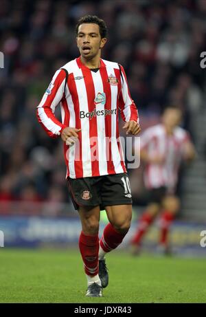 KIERAN RICHARDSON SUNDERLAND FC STADIUM OF LIGHT SUNDERLAND ENGLAND 08 November 2008 Stock Photo