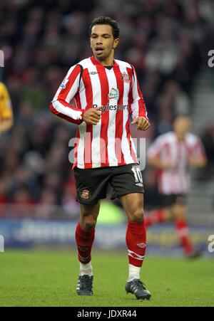 KIERAN RICHARDSON SUNDERLAND FC STADIUM OF LIGHT SUNDERLAND ENGLAND 08 November 2008 Stock Photo