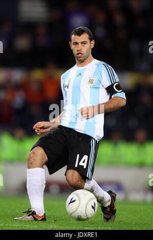 JAVIER MASCHERANO ARGENTINA & LIVERPOOL FC ELLIS PARK JOHANNESBURG ...