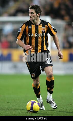 SAM RICKETTS HULL CITY FC KC STADIUM HULL ENGLAND 06 December 2008 Stock Photo