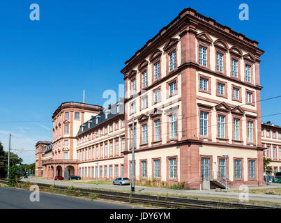 Mannheim Palace (Mannheimer Schloss), partially used by the University of Mannheim, Mannheim, Baden-Württemberg, Germany Stock Photo