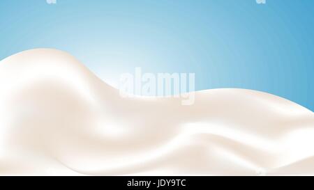 milk background Stock Vector