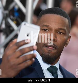 London, United Kingdom Of Great Britain And Northern Ireland. 21st June, 2017. Jamie Foxx attends the European Premiere of BABY DRIVER. London, UK. 21/06/2017 | usage worldwide Credit: dpa/Alamy Live News Stock Photo