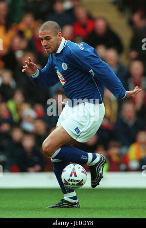 STAN COLLYMORE LEICESTER CITY FC 05 February 2000 Stock Photo