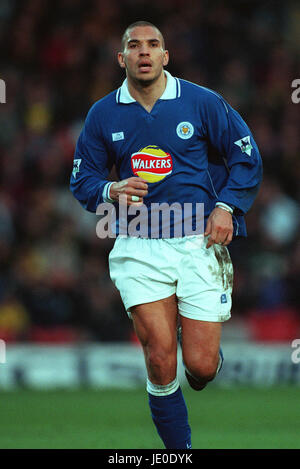 STAN COLLYMORE LEICESTER CITY FC 05 February 2000 Stock Photo