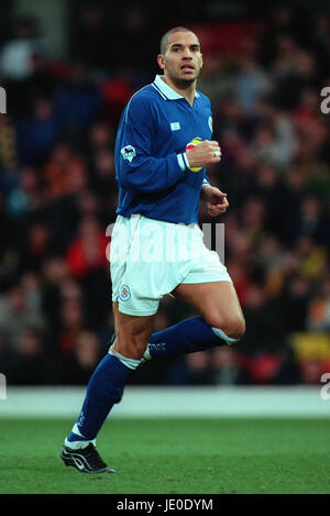 STAN COLLYMORE LEICESTER CITY FC 05 February 2000 Stock Photo