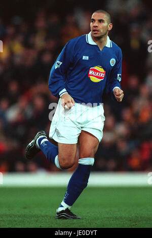 STAN COLLYMORE LEICESTER CITY FC 05 February 2000 Stock Photo