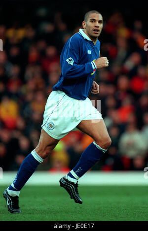 STAN COLLYMORE LEICESTER CITY FC 05 February 2000 Stock Photo