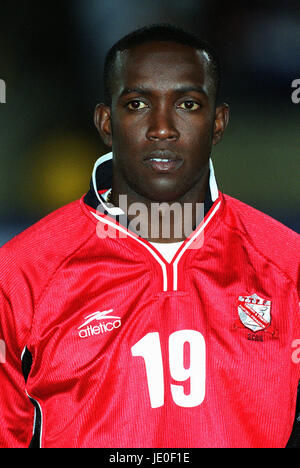 DWIGHT YORKE TRINIDAD & TOBAGO 16 February 2000 Stock Photo