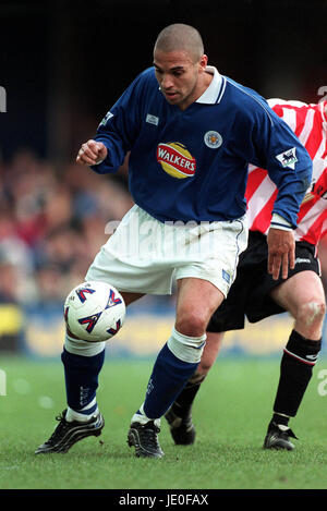 STAN COLLYMORE LEICESTER CITY FC 04 March 2000 Stock Photo