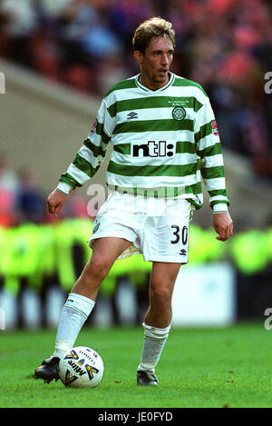 VIDAR RISETH GLASGOW CELTIC FC 19 March 2000 Stock Photo