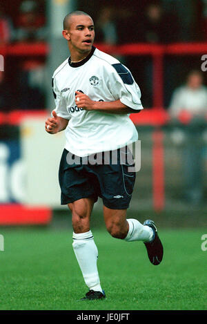 DANNY WEBBER MANCHESTER UNITED FC SCARBOROUGH YORKSHIRE ENGLAND 28 July 2000 Stock Photo