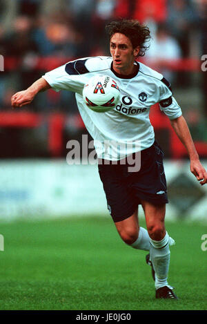 JONATHAN GREENING MANCHESTER UNITED FC SCARBOROUGH YORKSHIRE ENGLAND 28 July 2000 Stock Photo