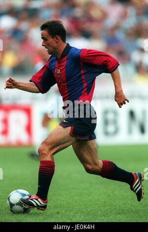 MARC OVERMARS FC BARCELONA AMSTERDAM AMSTERDAM HOLLAND 05 August 2000 Stock Photo