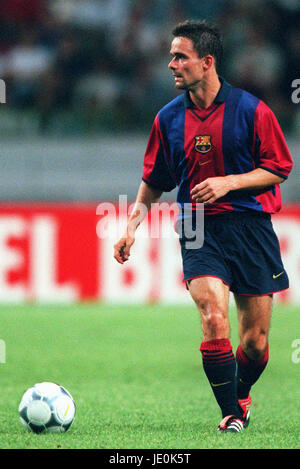 MARC OVERMARS FC BARCELONA 05 August 2000 Stock Photo