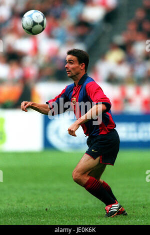 MARC OVERMARS FC BARCELONA 05 August 2000 Stock Photo