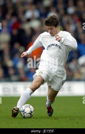 HARRY KEWELL LEEDS UNITED FC LEEDS ELLAND ROAD 03 February 2002 Stock Photo