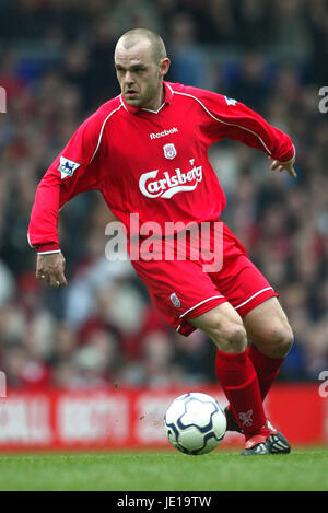 DANNY MURPHY LIVERPOOL FC ANFIELD LIVERPOOL 24 March 2002 Stock Photo